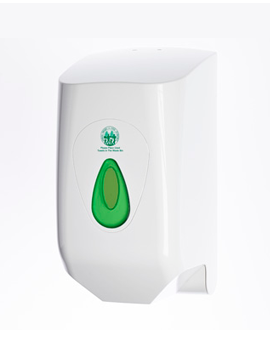 Modular Centre Feed Dispenser Small White/Green